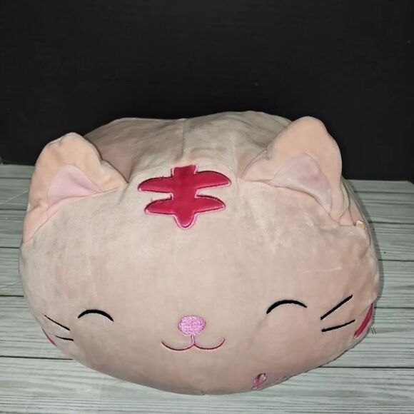Squishmallows Stackable Paulita The Pink Cat Kitty Plush Toy 13 inch - Picture 1 of 10